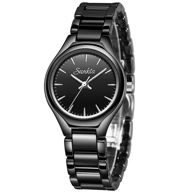 Montre SUNKTA 6612 Blanc & Or Montre SUNKTA 6612 Blanc & Or