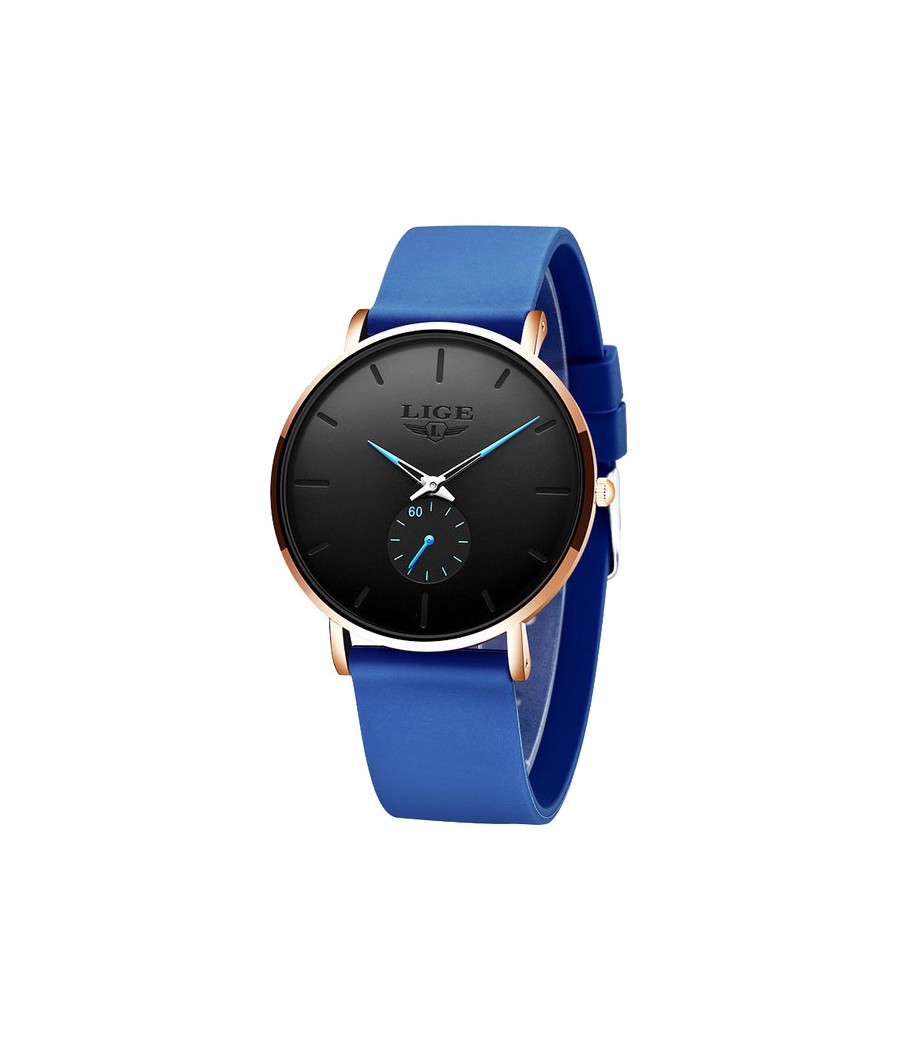 Montre LIGE 10006 Bleu