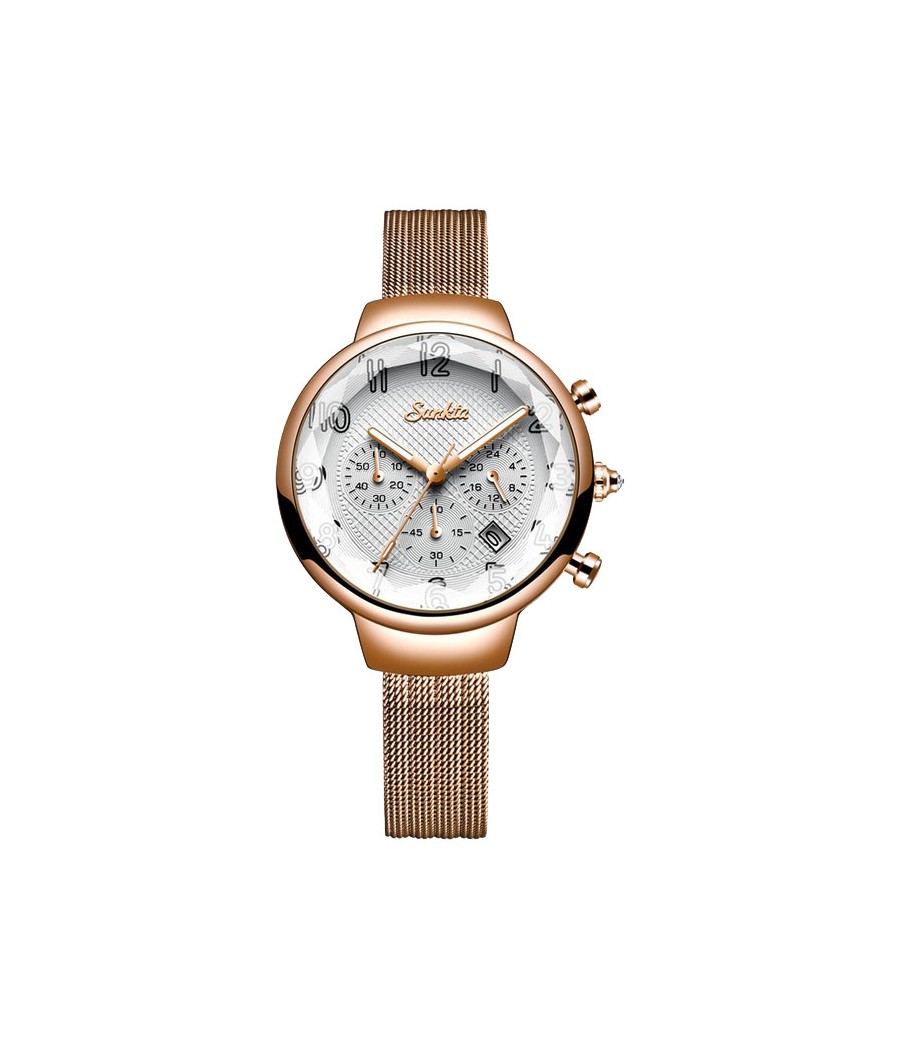 Montre SUNKTA 6676 Blanc