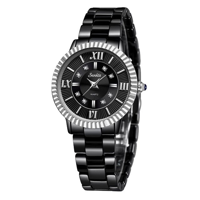Montre SUNKTA 6632 Blanc & Or Montre SUNKTA 6632 Blanc & Or
