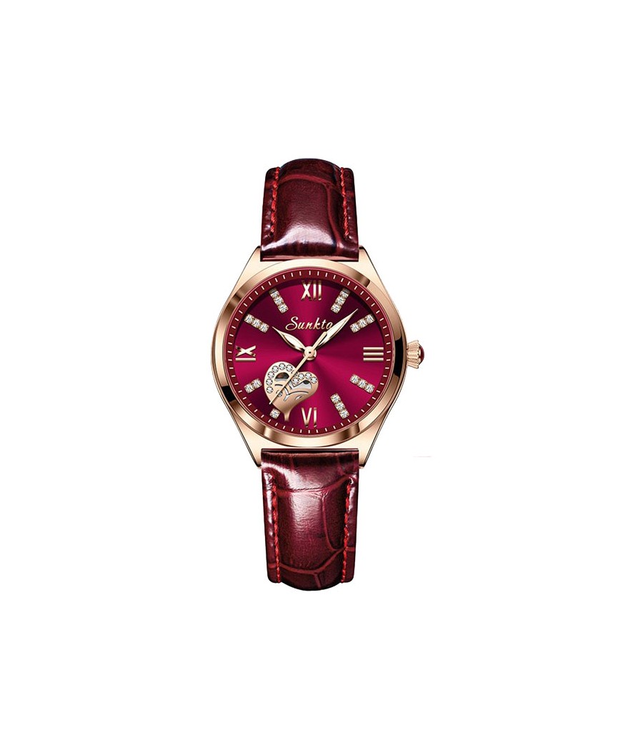 Montre SUNKTA 6699 Rouge