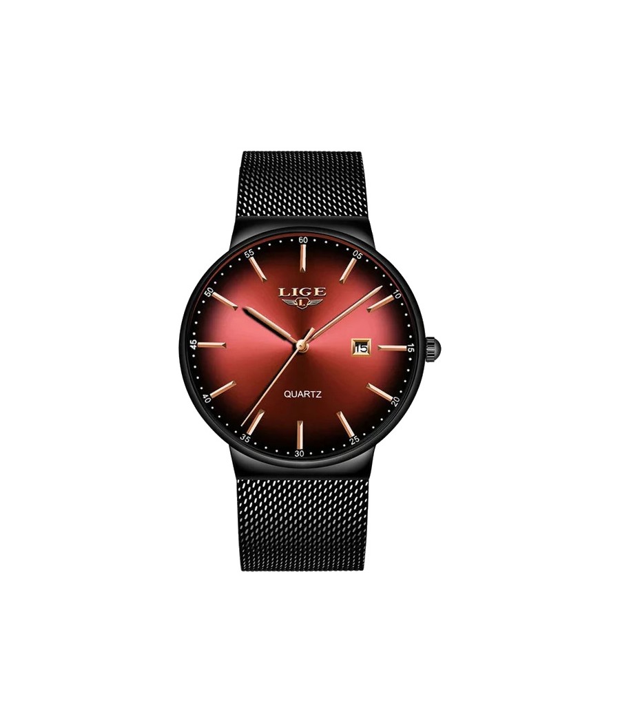 Montre LIGE Eclipse - Rouge