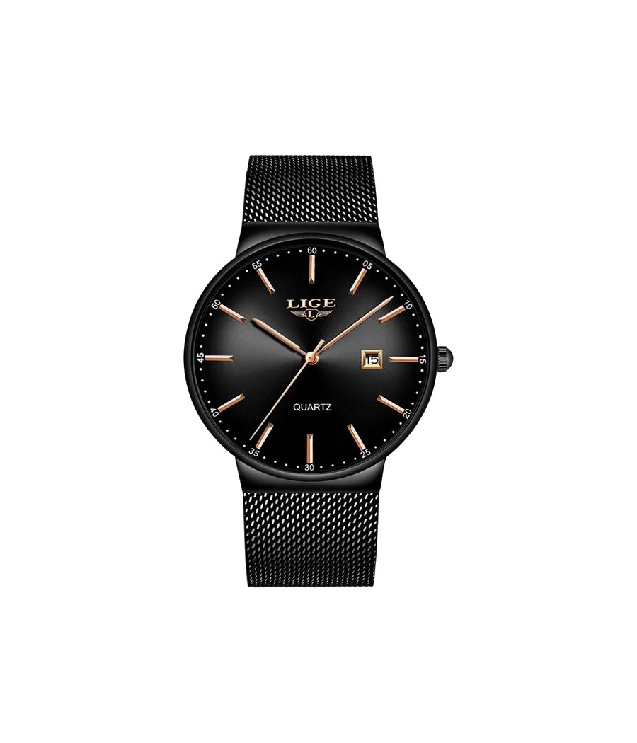 Montre LIGE Eclipse - Noir