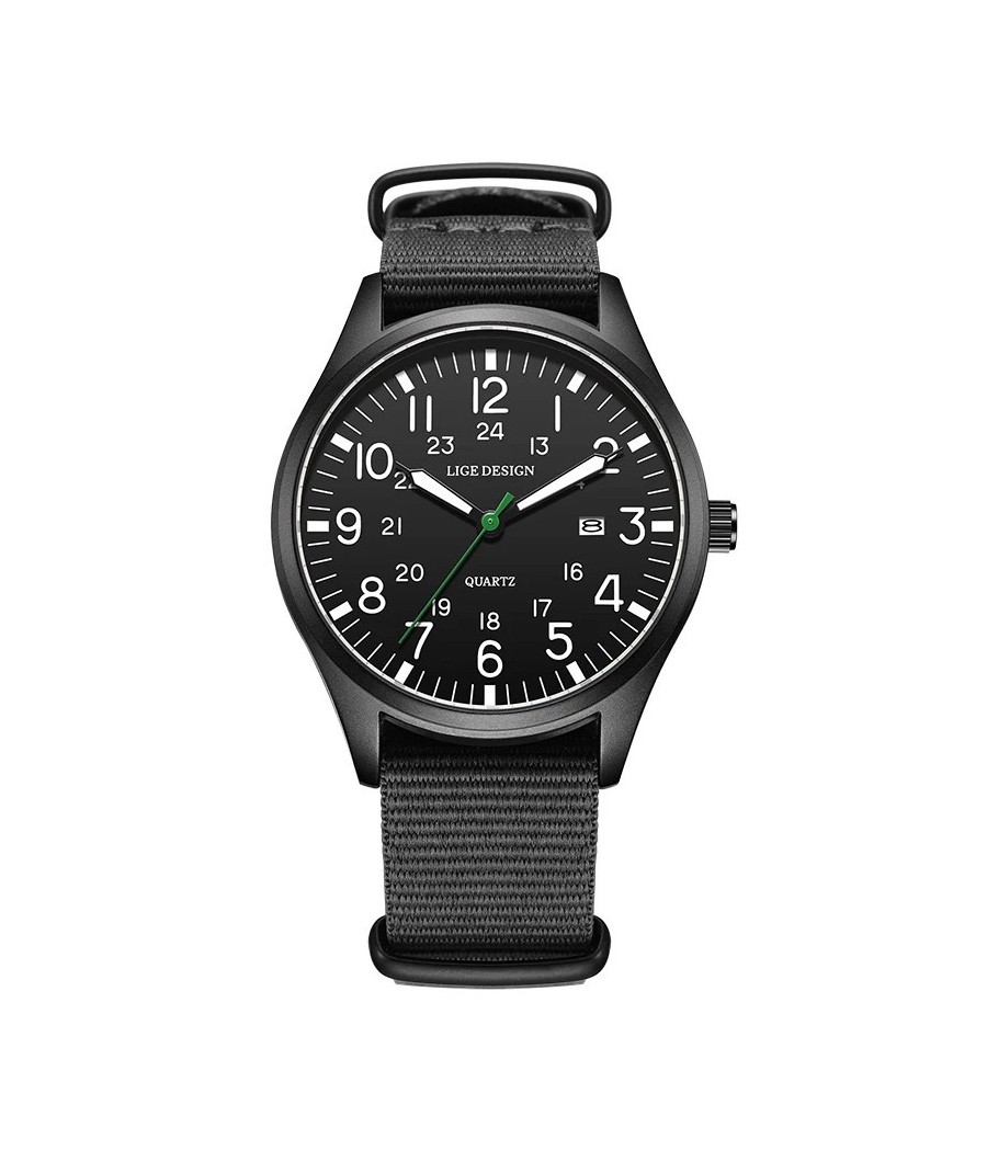 Montre LIGE Amazonia - Noir