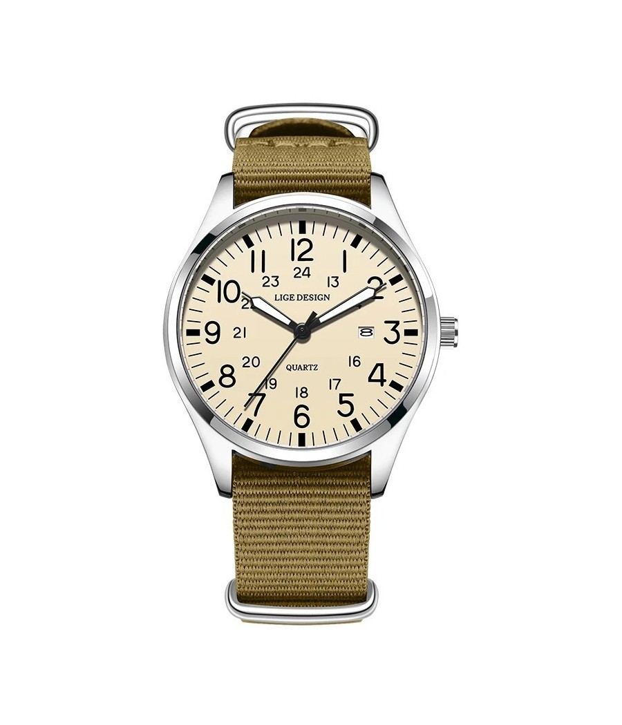 Montre LIGE Amazonia - Blanc