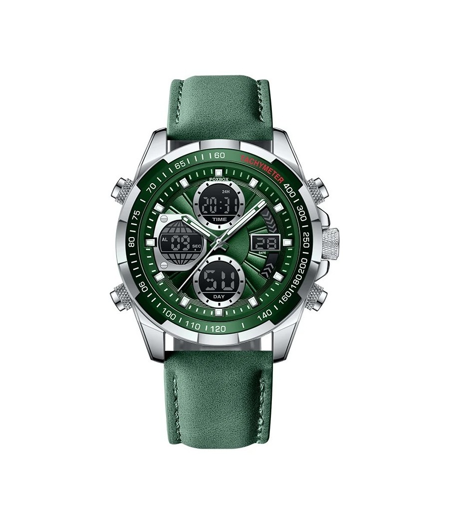 Montre LIGE Mirage - Vert &...