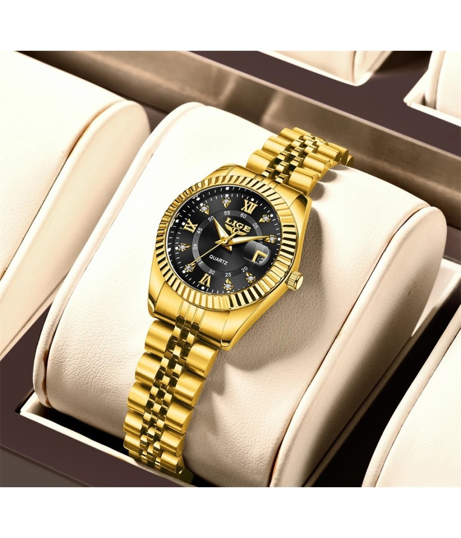 Montre LIGE Jasmine - Noir...