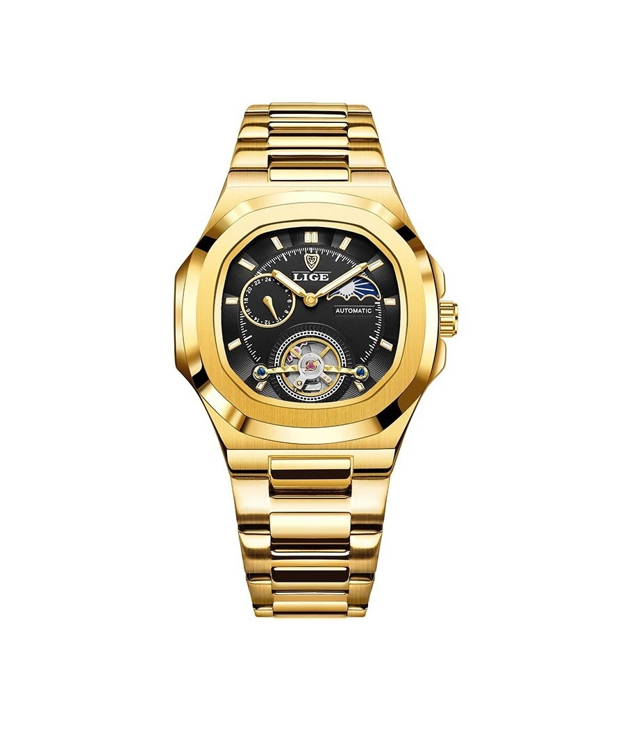 Montre LIGE Casassus - Noir...