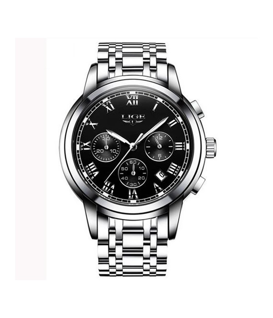 Montre LIGE Aeris - Noir &...