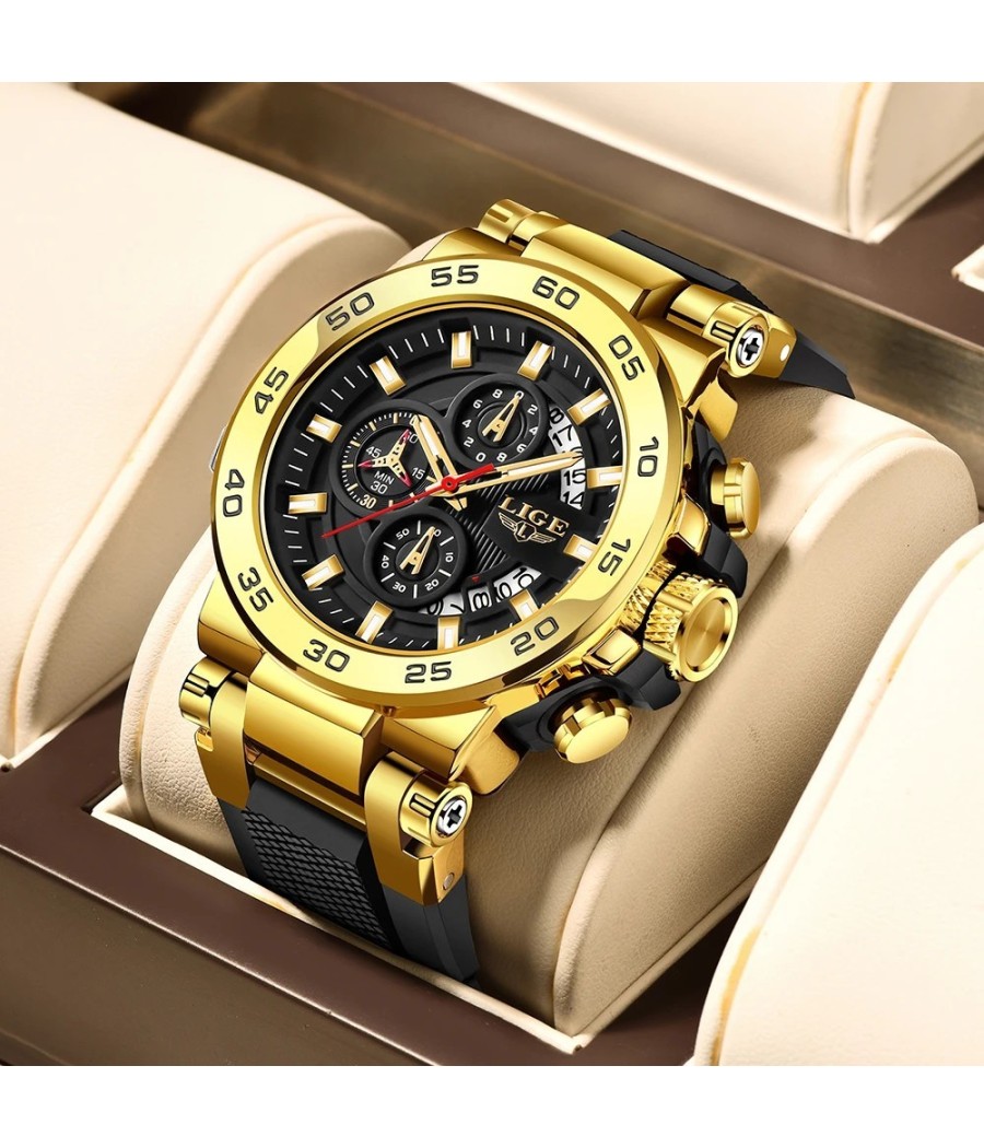 Montre LIGE Era - Or