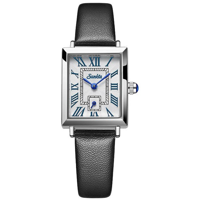 Montre SUNKTA 6695 Noir & Argent