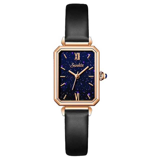 Montre SUNKTA 6690 Bleu & Or
