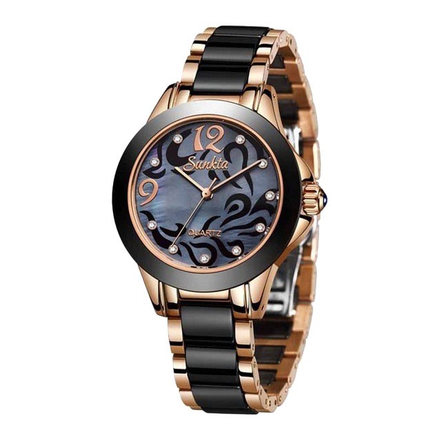 Montre SUNKTA 6603 Noir & Or