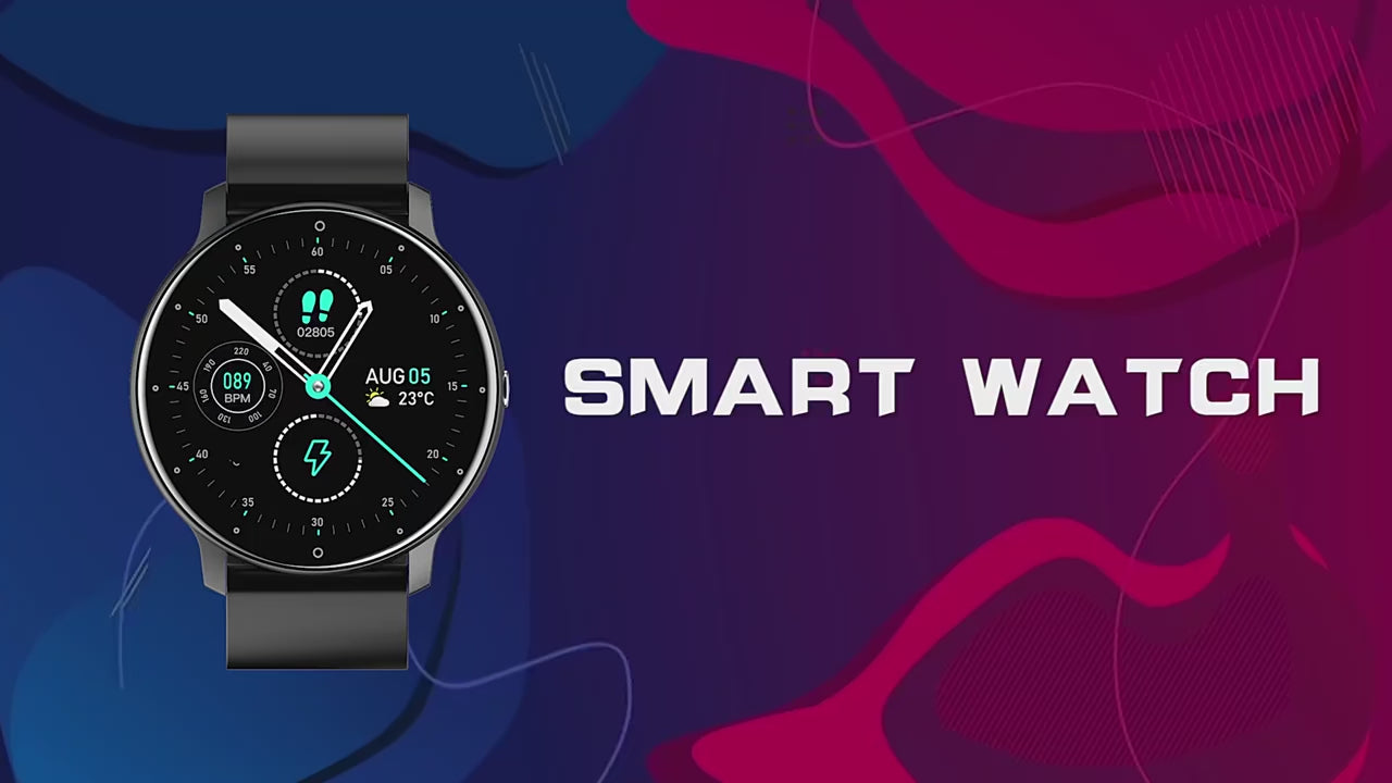 Montre connectée LIGE S4 en vidéo